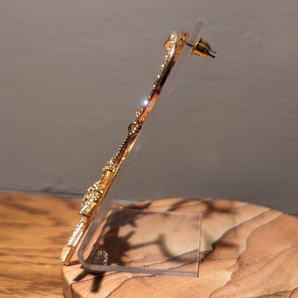 Crystal Sun & Moon Earrings - Picture 2 of 3